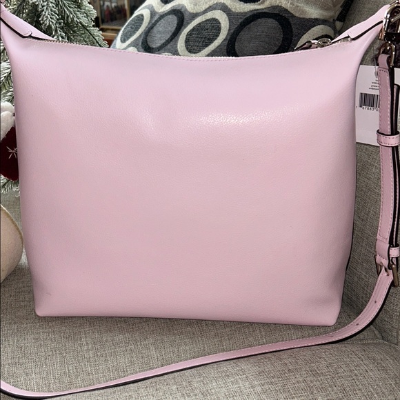 Kate Spade Elegant Pink Leather Shoulder Bag - Picture 2 of 11